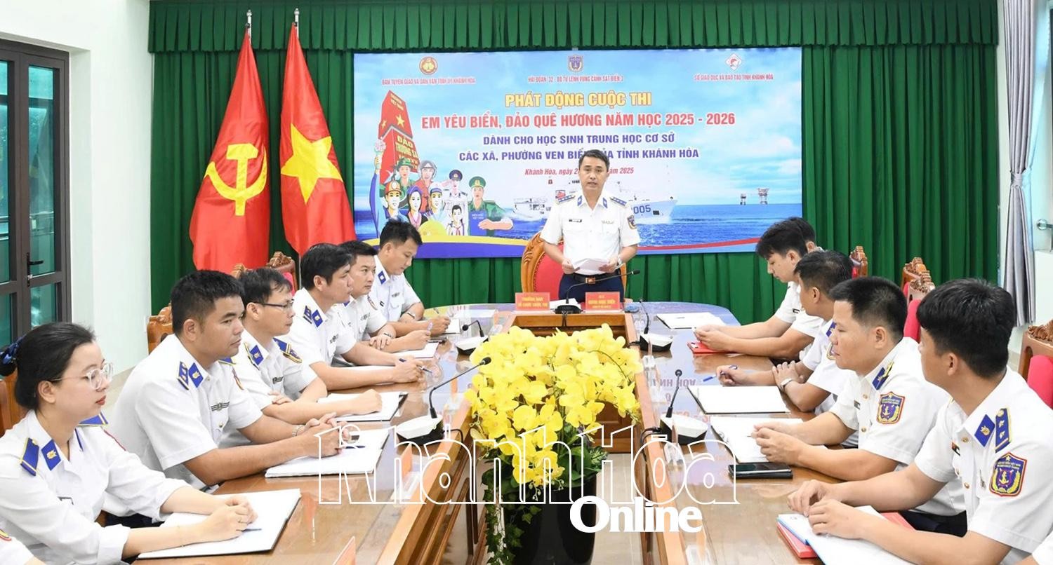 Phát động cuộc thi Em yêu biển, đảo quê hương năm học 2025 - 2026