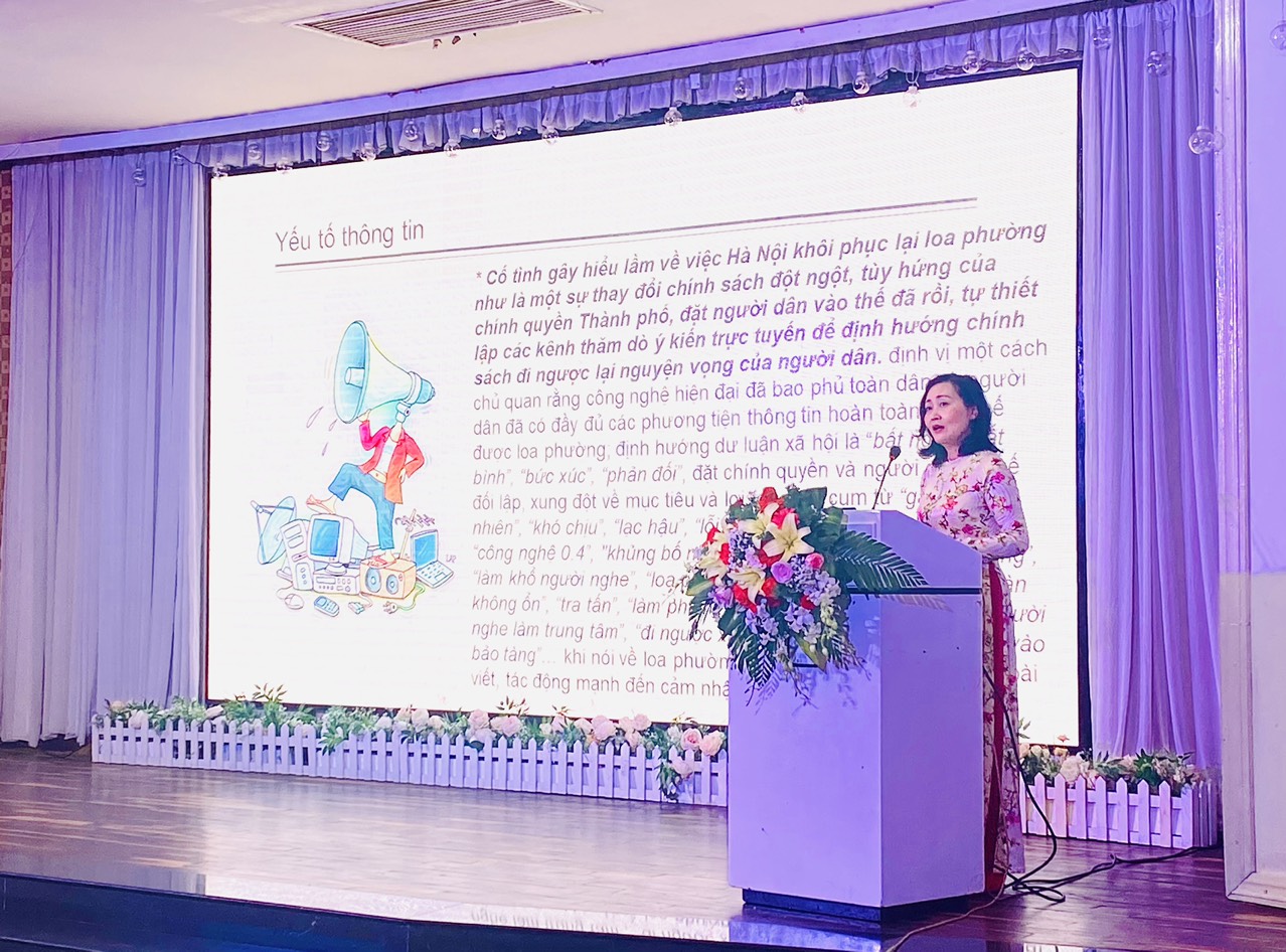 Tập huấn nghiệp vụ công tác dư luận xã hội cho hơn 300 đại biểu 