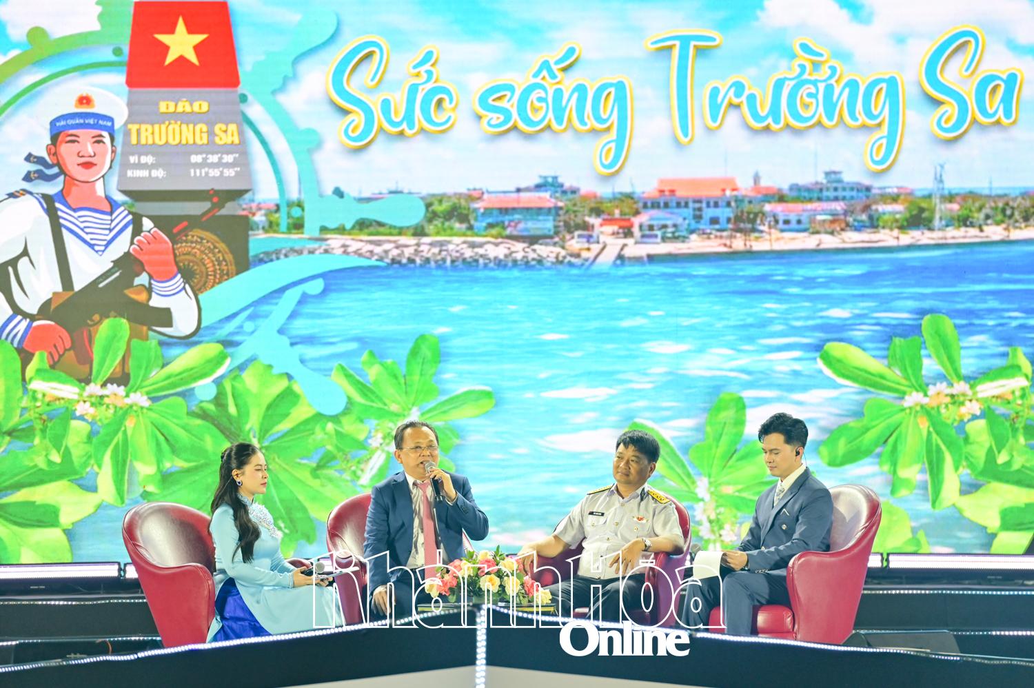 Cảm xúc và hấp dẫn với chương trình chính luận nghệ thuật “Sức sống Trường Sa”