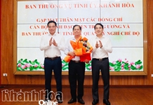 Gặp mặt các cán bộ thuộc diện Trung ương và Ban Thường vụ Tỉnh ủy quản lý nghỉ chế độ