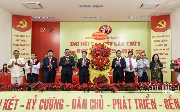 Đại hội đại biểu Đảng bộ xã Khánh Sơn lần thứ nhất, nhiệm kỳ 2025 - 2030
